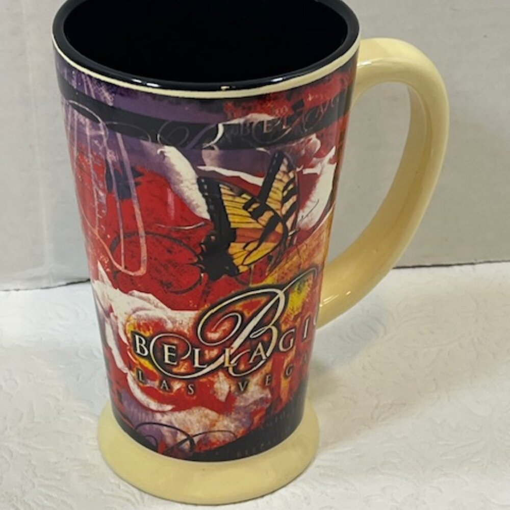 Bellagio Hotel Casino Resort Las Vegas Tall Mug 16 oz LIKE NEW
